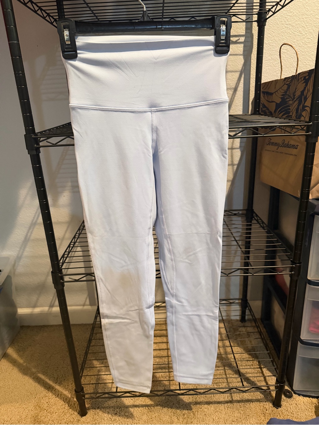 Lululemon Pastel Blue 25” High-Rise Performance Leggings